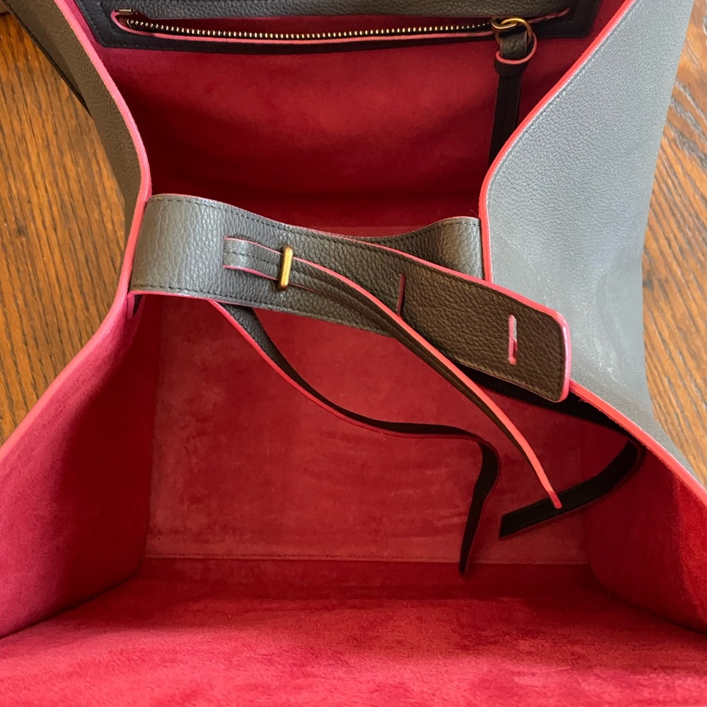 Celine Black and Red Tote Bag - Picture 3 of 7